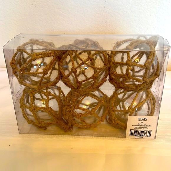 Hobby Lobby Holiday Setof Six Coastal Christmas Ornaments Poshmark